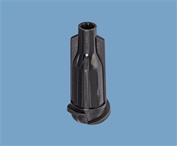 Black Luer Lock Tip Cap Seal TE7015LBPK pk/50