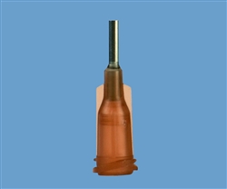 15G 0.25" Long Tip Amber AD715025PK pk/50