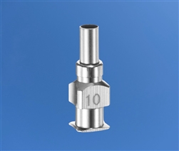10 Gauge 0.25" Long All Metal Tip AD10SS-1/4 pk/12