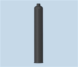 12oz Black Cartridge HDPE TS120C-BLACK pk/10