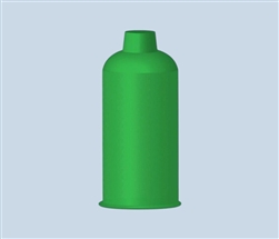 2.5oz Green Cartridge LDPE TS25C-GREEN