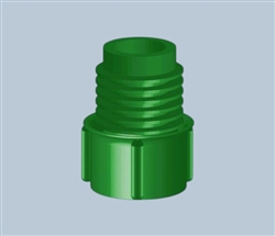 Threaded Tip Cap Green TS6P-GREEN pk/50