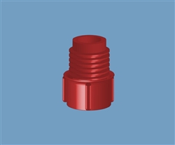 Threaded Tip Cap Red TS6P-RED-250