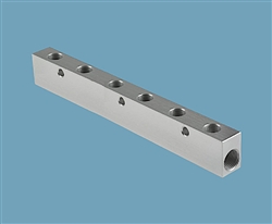 6 Way Liquid/ Air Stainless Manifold TS98-6SS