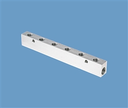 6 Way Liquid/ Air Stainless Manifold TS99-6SS