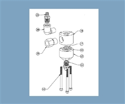 Mounting Screw for TS941 Valves TSD1103-323PK