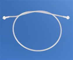 24" Clear Luer Lock Fluid Line TSD126-512PK
