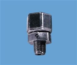 1/4" Thread to 3/8" Tube Black Straight TSD1566-5