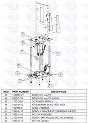 Flow Control For TS6500 Techkit Mixer TSD210-6