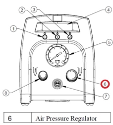 Air Regulator for TS250/ TS350 TSD500-49