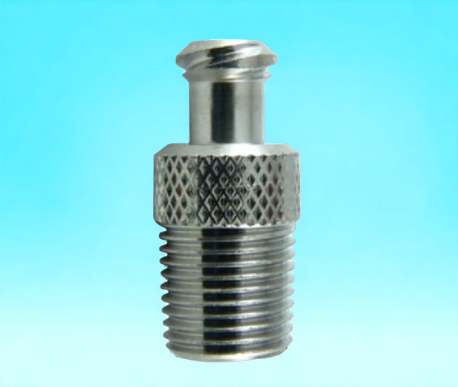 1/4 NPT thread to female luer stainless steel fitting Adhesive Dispensing  Ltd
