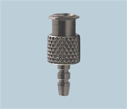 Female Luer Barb 1/16-3/32" TSD931-1632SS