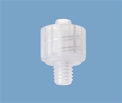 Male Luer Polypro to 10-32" Fitting TSD931-26C pk/5