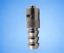 Male Luer Metal to 1/4