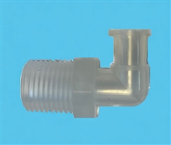 Female Luer Elbow to 1/8" NTP TSD931-47 pk/5