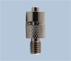 Male Luer Metal to 1/4-28" Fitting TSD931-49BSS