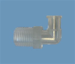 Female Luer Elbow to 1/8" NPT AD931-75C pk/5
