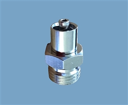 Male Luer Metal to 1/4" NPT Thread TSD931-7M pk/1