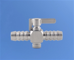 Barbed Stopcock 1 Way TSD931-8MMB pk/1