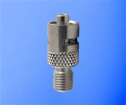 Male Luer to 1/4-32" Fitting TSD931-8SS pk/1